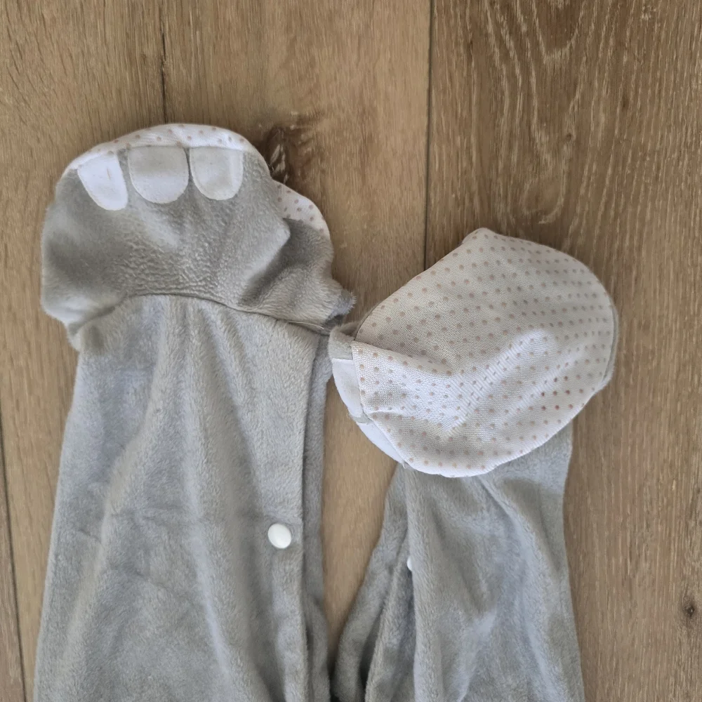Gray Elephant Costume Size 12-24 Months